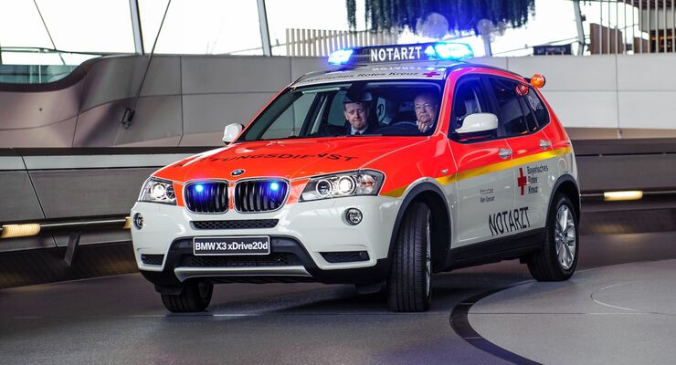 BMW X3, Notarzt