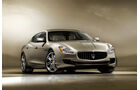 Der neue Maserati Quattroporte ist bei den Abmessungen gewachsen, wiegt aber gut 100 Kilo weniger.