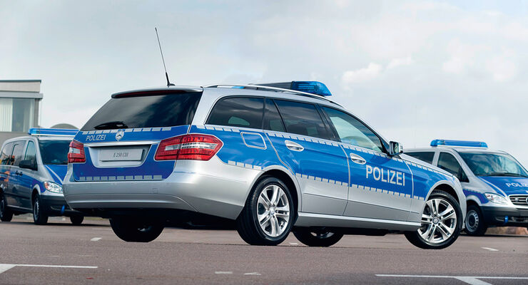 Die Polizei Baden-Württemberg least 1.094 Mercedes
