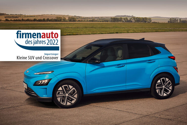 Fadj 2022 kleine SUV Importsieger, Hyundai Kona, Firmenauto des Jahres