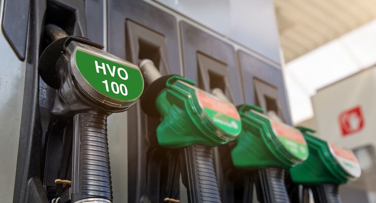 HVO100, tankstelle, Zapfsäule, nachhaltiger Diesel