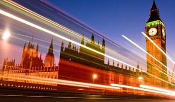London, Großbritannien, England, Big Ben, Turm, Uhr, Nacht, nachts, Parlament, Hauptstadt, Brexit