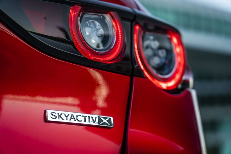 Mazda 3, Skyactiv-X Logo