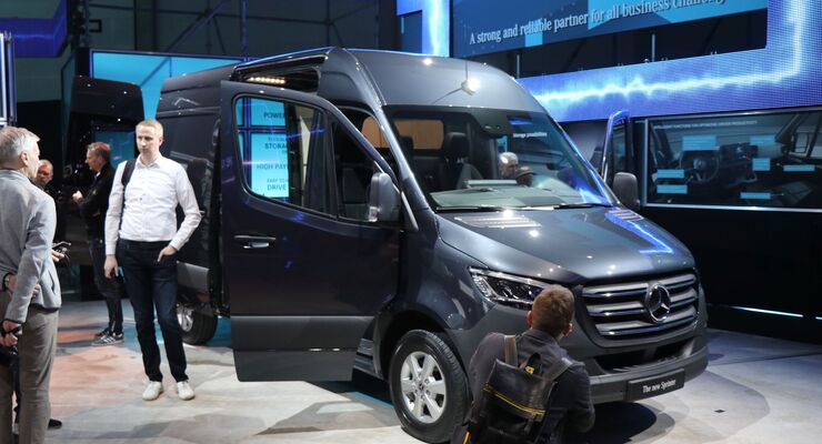 Weltpremiere von Mercedes-Benz Vans: Neuen Sprinter als