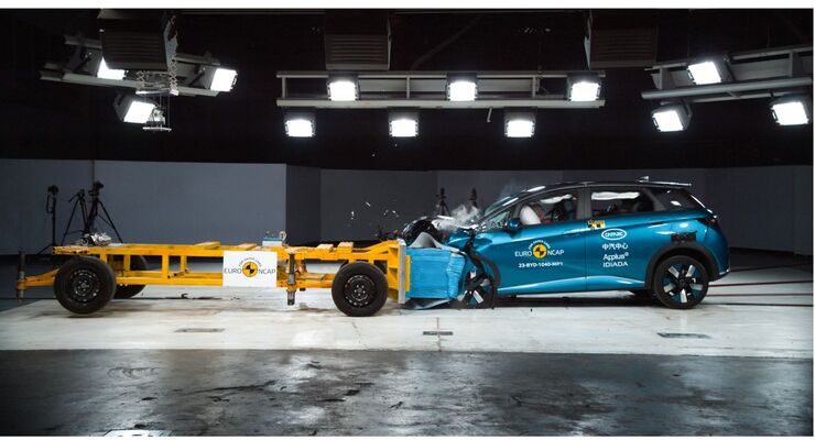 Mercedes Crashtest 2023