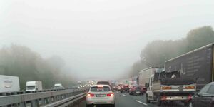 Nebel Autobahn 2023
