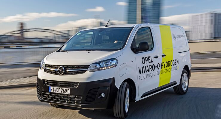 Opel Vivaro Hydrogen 2021, Brennstoffzelle