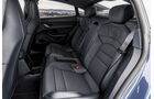 Porsche Taycan 2021, E-Auto, Rückbank, Sitze