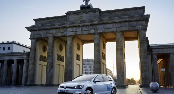 VW, We Share, Carsharing, e-Golf